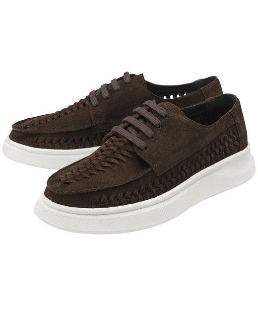 Frank Wright Black Wise Shoes for men