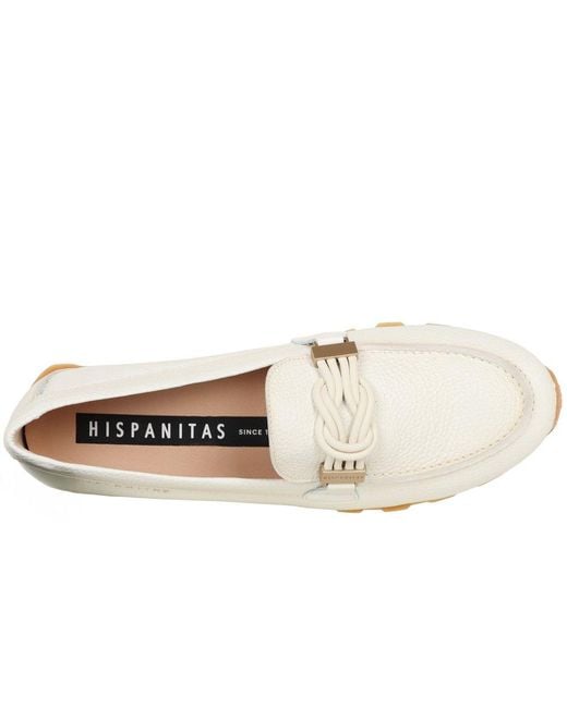 Hispanitas White Zinnia Loafers