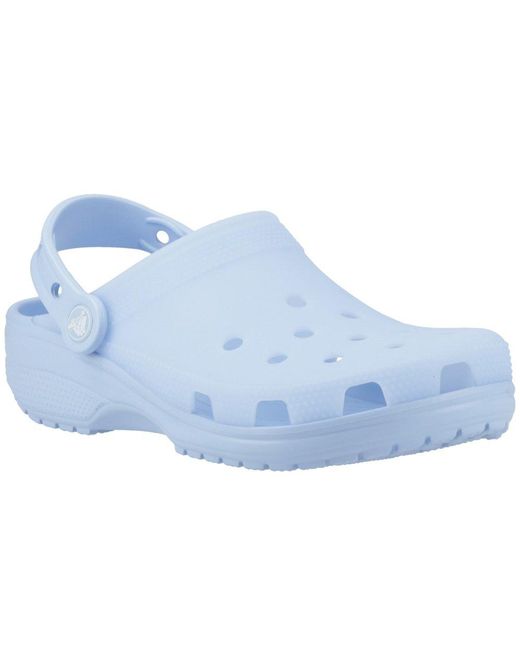CROCSTM Blue Classic Frosted Clogs