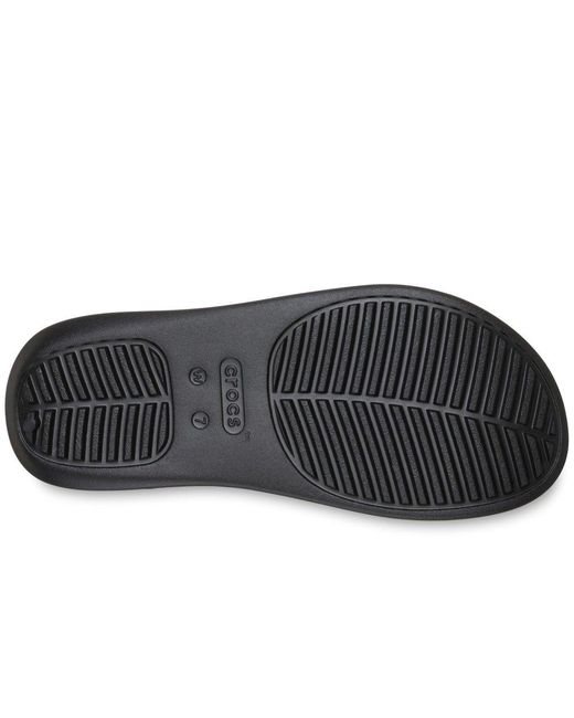 CROCSTM Black Getaway Triangle Flip Sandals