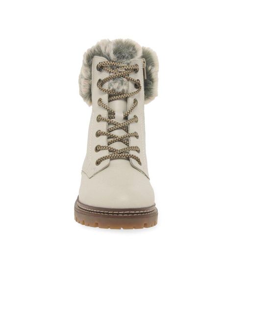 Remonte Gray Carro Ankle Boots