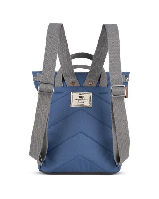 Roka Blue Finchey A Small Backpack Colour: Burnt Recycled