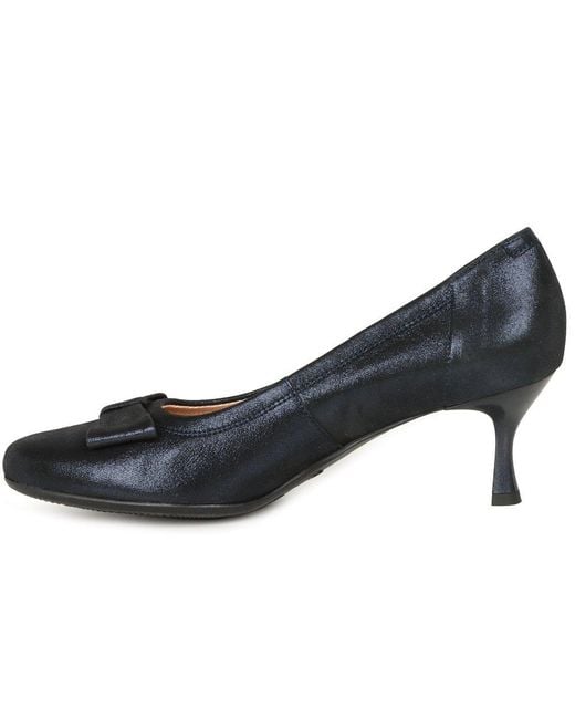Bioeco Blue Phillipa Court Shoes
