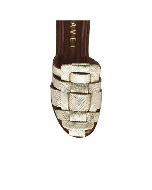 Ravel Metallic Mitford Sandals
