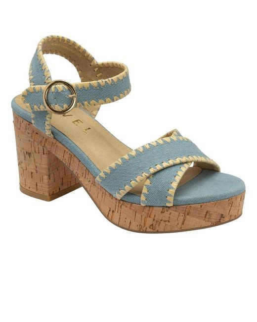 Ravel Blue Ghent Heeled Sandals