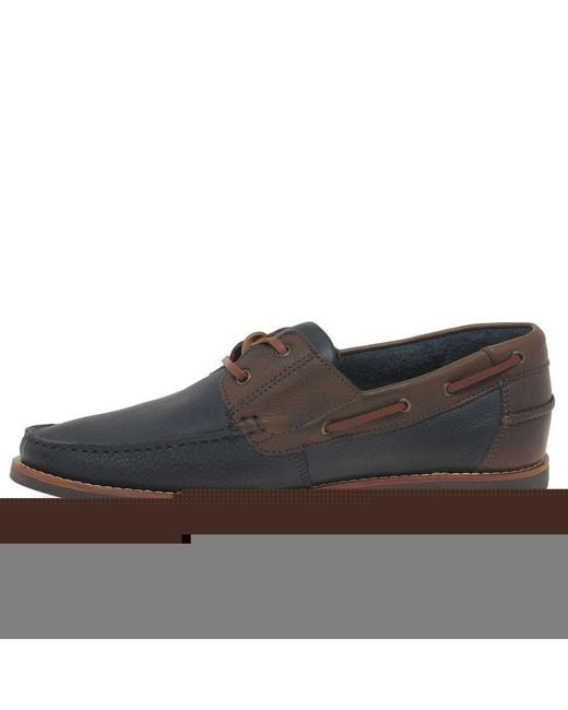 Anatomic & Co Blue Anatomic &Amp; Co Shore Boat Shoes for men