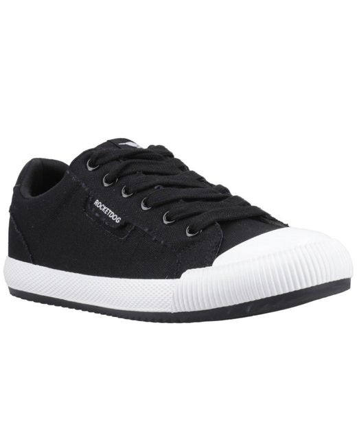 Rocket Dog Black Cheery Low Profile Trainers