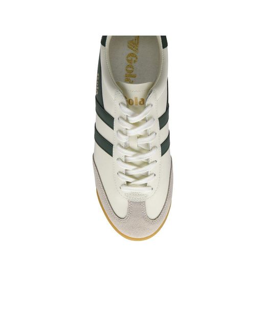 Gola White Torpedo Leather Trainers for men