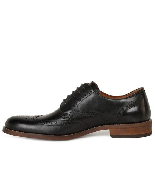 Clarks Black Craftremi Tip Formal Brogues for men