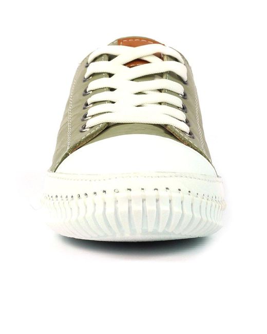 Lunar (GRS) White Truffle Ii Plimsoll Trainers