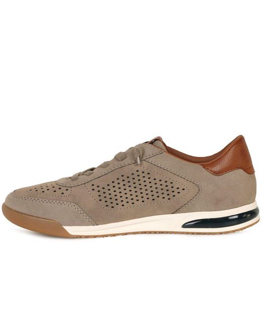 Bugatti Gray Treble Trainers for men