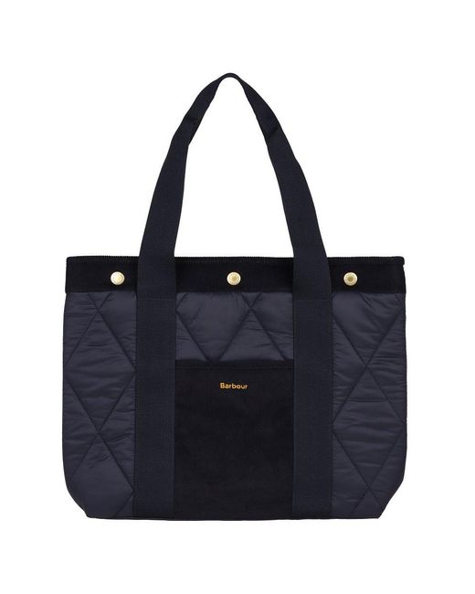 Barbour Blue Healy Tote Bag