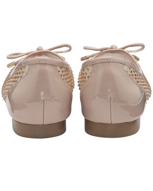 Lotus White Americas Ballet Pumps