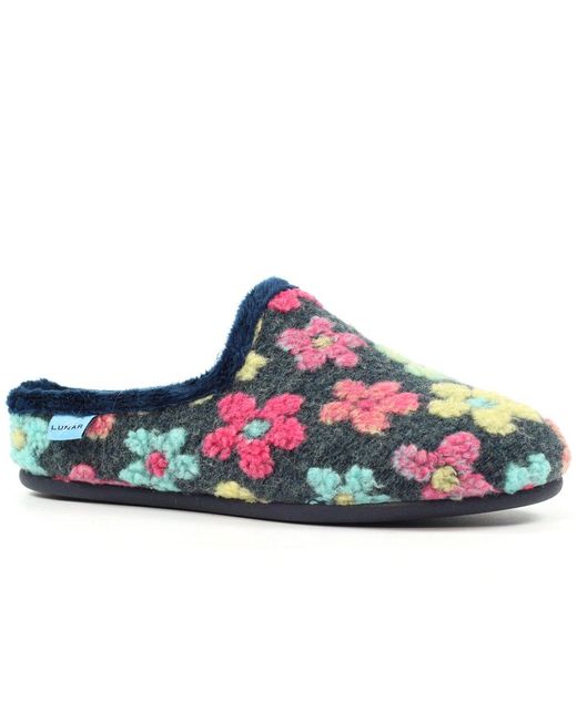 Lunar Blue Dolly Slippers