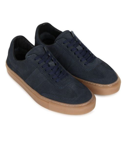Hush Puppies Blue Riley Trainers for men