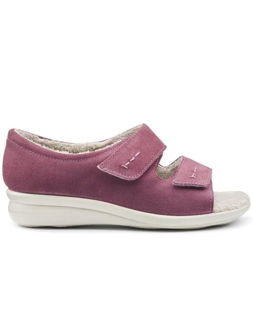 Hotter Pink Siesta Slippers