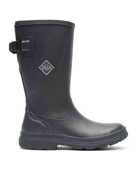 Muck Boot Blue Rainscape Tall Wellingtons
