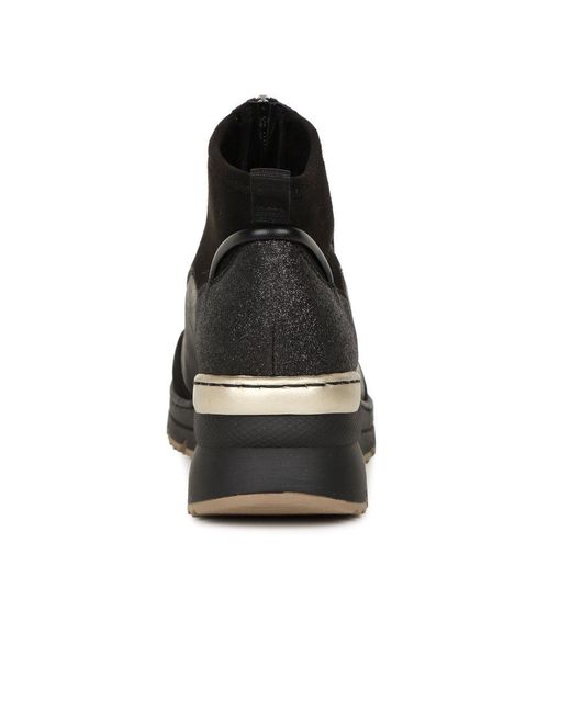Rieker Black Kos Ankle Boots