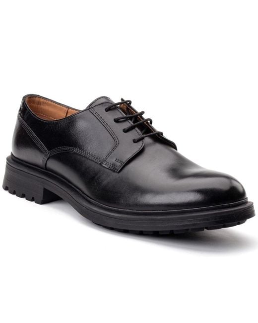 Base London Black Locke Lace Up Shoes for men
