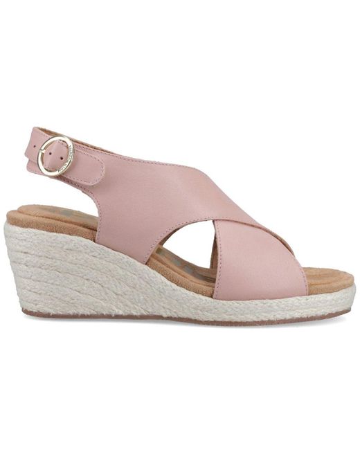 Hush Puppies Pink Dalia Kitten Slingback Court Shoes