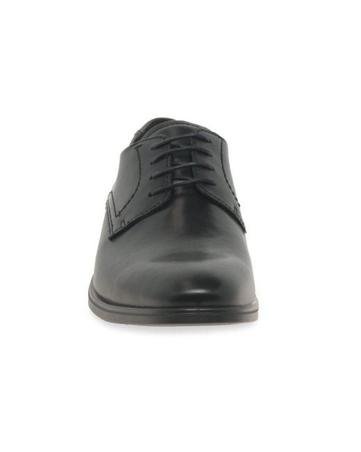 Ecco Black Melbourne Formal Lace Up Shoes for men