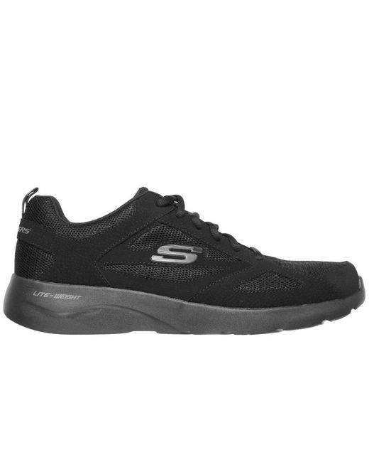 Skechers Black Dynamight 2.0 Fallford Trainers for men