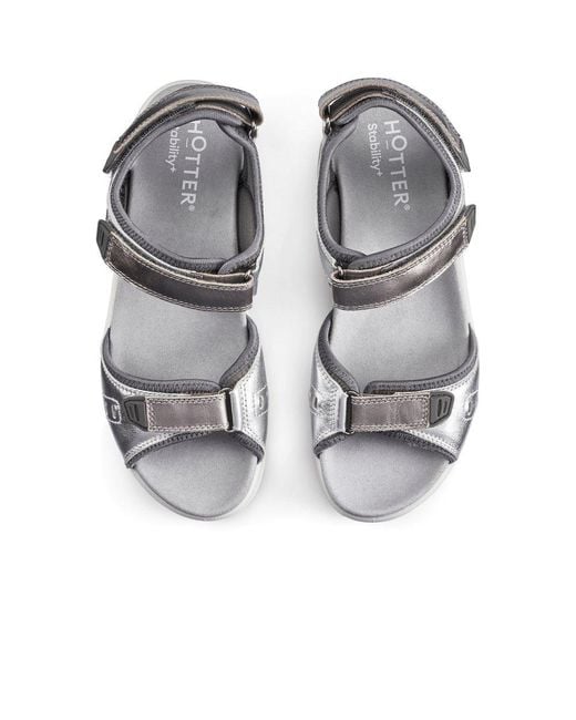 Hotter Gray Walk Ii Sandals