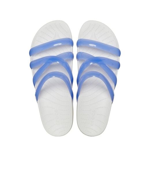 CROCSTM Blue Splash Strappy Sandals