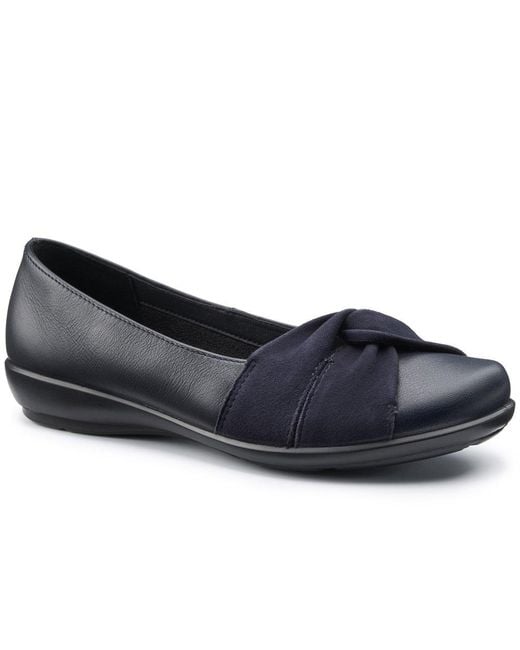 Hotter Blue Lark Wide Fit Shoes