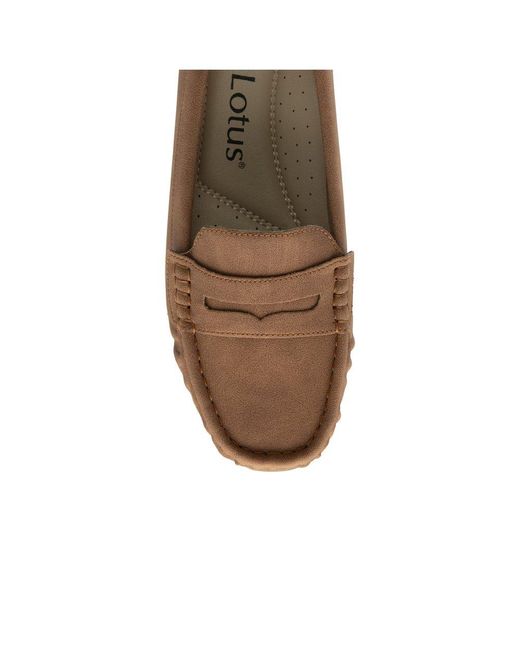 Lotus Brown Durante Loafers