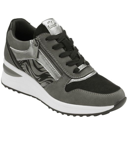 Lotus Black Moore Trainers