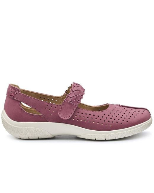 Hotter Pink Quake Ii Extra Wide Mary Jane Shoes