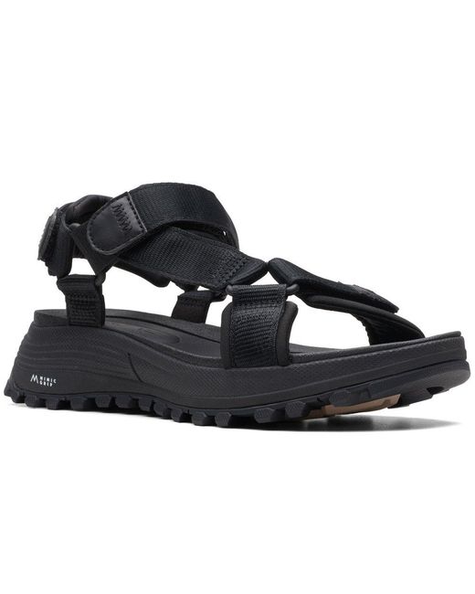 Clarks Black Atltrek Sport Sandals