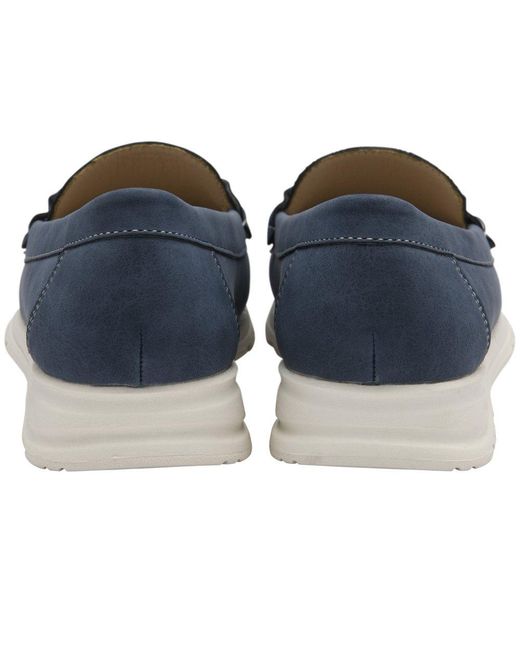 Lotus Blue Symi Loafers