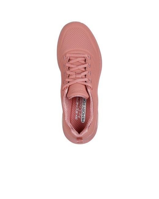 Skechers Pink Skech-Air Meta Extraordinaire Trainers