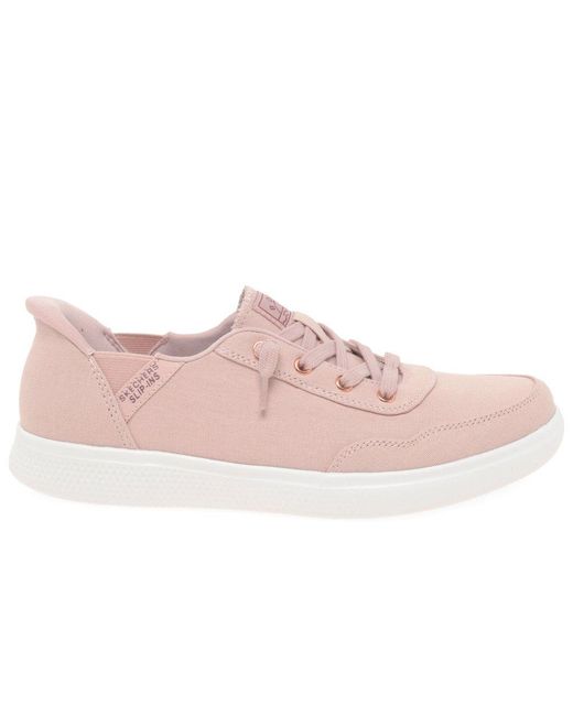 Skechers Pink Bobs Slip