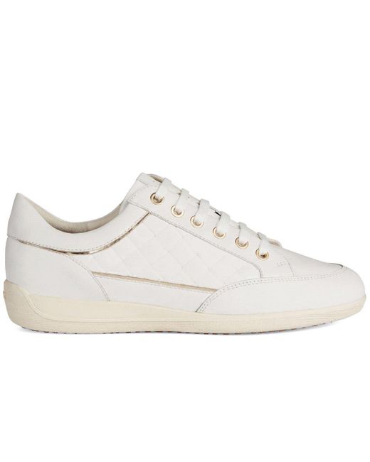 Geox White D Myria A Trainers