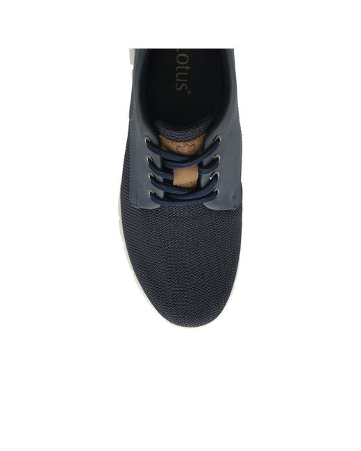 Lotus Blue Arezzo Trainers for men