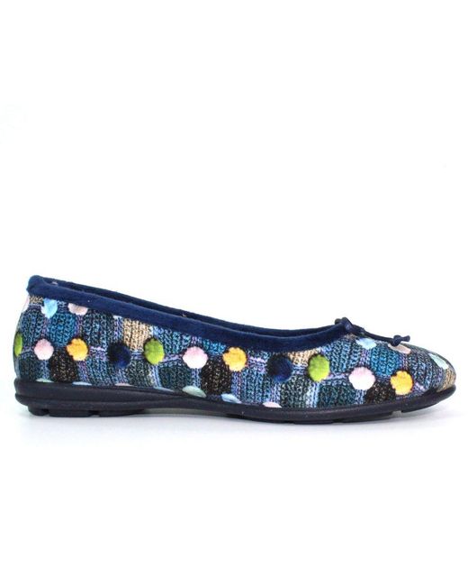 Lunar Blue Magic Slippers