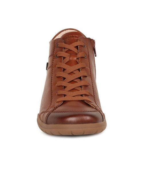 Remonte Brown Troop Ankle Boots