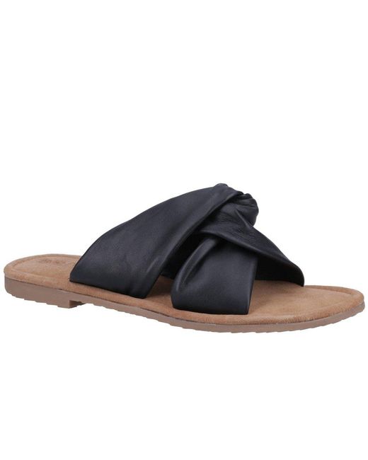 Hush Puppies Blue Amy Wide Fit Sandals