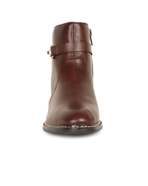 Rieker Brown Cawood Ankle Boots