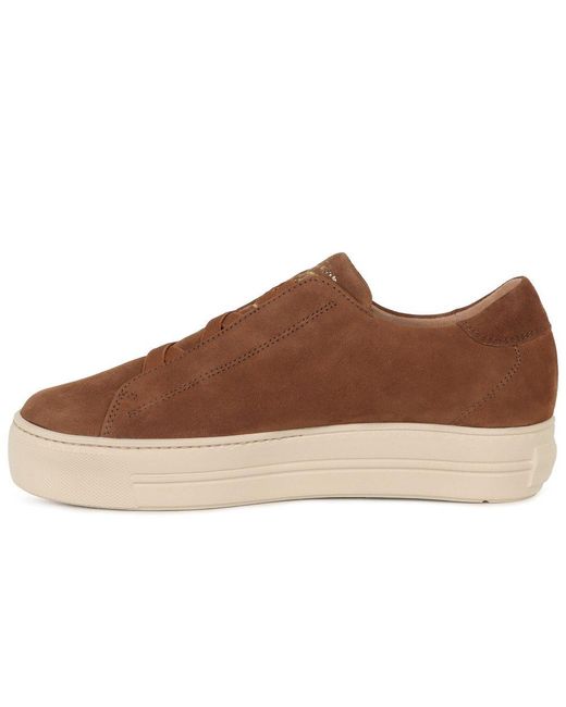 Paul Green Brown Eden Trainers