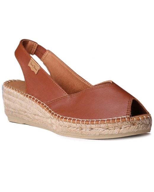 Toni Pons Pink Bernia Wedge Heel Espadrilles Sandals