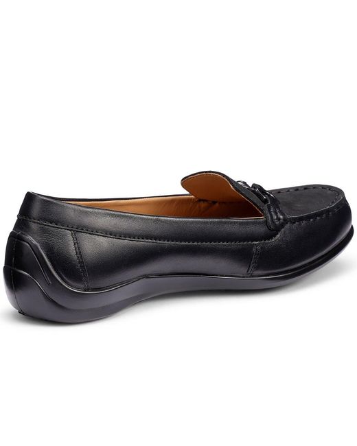 Hotter Blue Dover Wide Fit Loafers