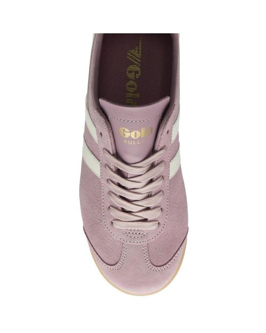 Gola Purple Bullet Suede Trainers