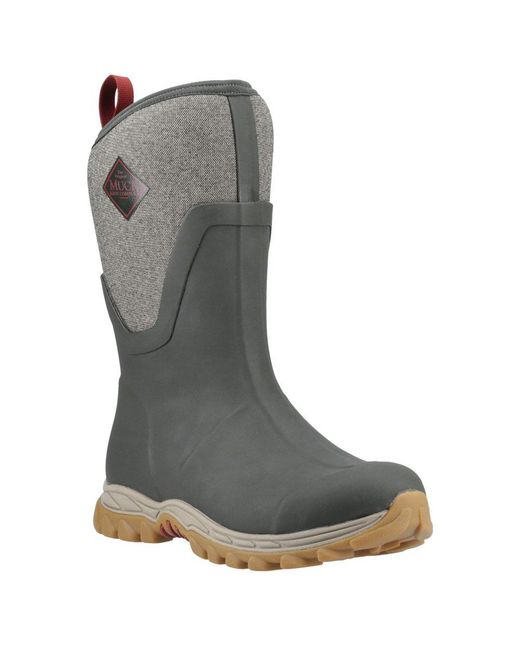Muck Boot Gray Arctic Sport Mid Wellingtons
