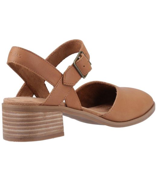 TOMS Brown Jaclyn Sandals