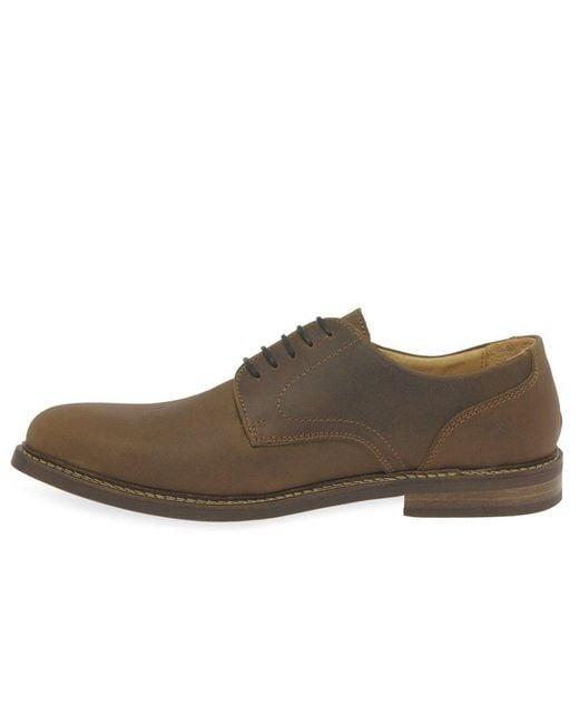 Loake Brown Franklin Shoes for men