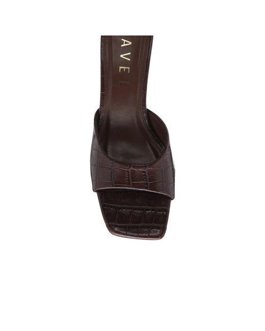 Ravel Brown Birkshaw Heeled Sandals